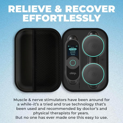 Halo Wireless Muscle Stimulator – Portable EMS Device for Muscle Recovery, Pain Relief, and Strength Training, Stimulate Muscles for Faster Recovery & Growth (Double)