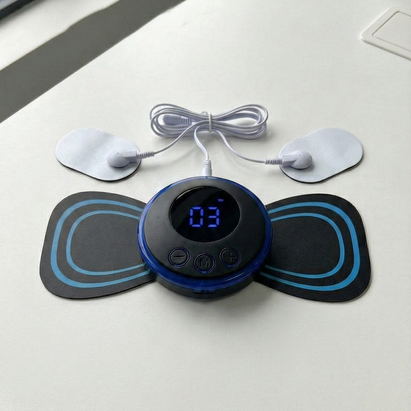 LCD Display Electric Neck Stretcher and Massager with 8 Modes for Cervical Pain Relief and Muscle Stimulation