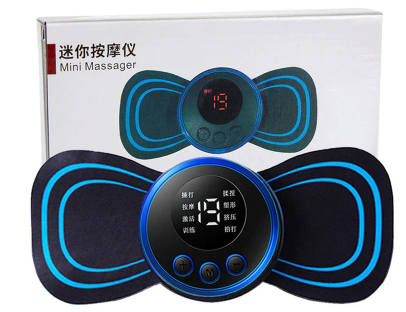 LCD Display Electric Neck Stretcher and Massager with 8 Modes for Cervical Pain Relief and Muscle Stimulation